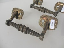 Victorian Brass Trunk Handles