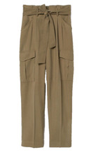 H&M Paper Bag Waist Khaki