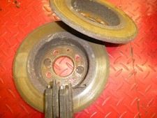 rover mgzr 1.4 2001 rear brake discs and pads