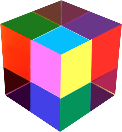Cmy color cube - cmy,