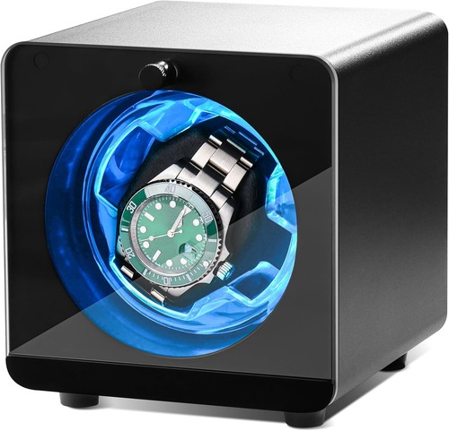 Single watch winder - single, winder,aluminum
