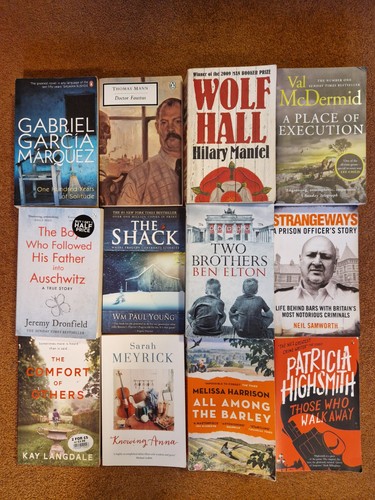 Assorted fiction books - assorted,
