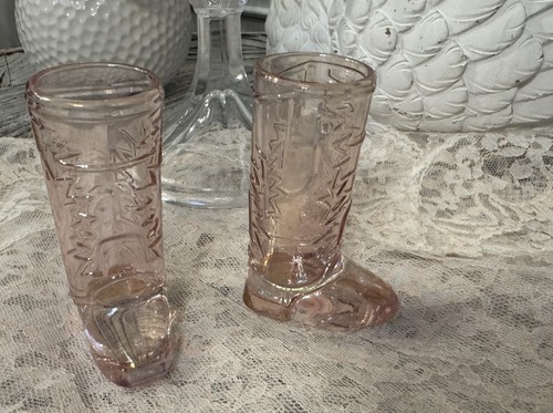 Vintage pink carnival - pink, glass