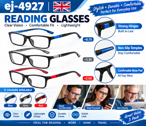 Pack mens reading glasses - pack,