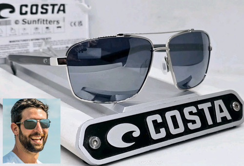 Costa del mar shiny - del,
