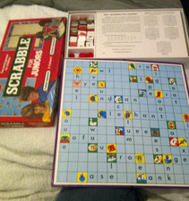 Junior Scrabble: 2 Word Games For Children 1983