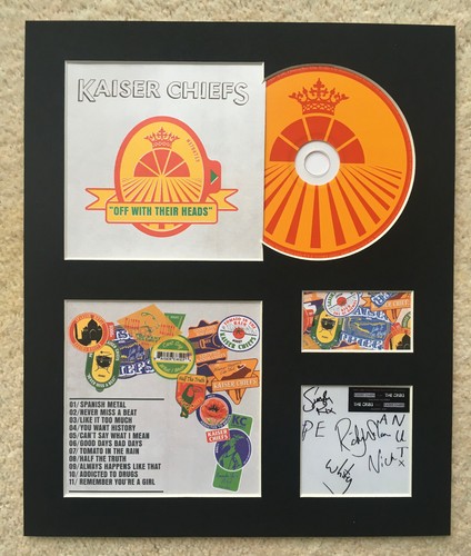 Kaiser chiefs signed - kaiser,