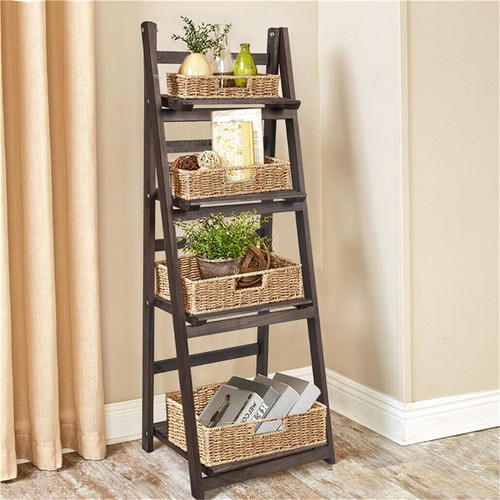 4tier wooden ladder - 4tier,