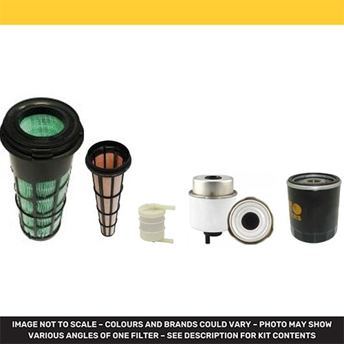 Filter service kit fits - fits, jcb