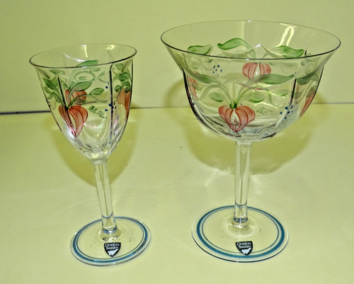 Orrefors maja goblet glass - maja, &