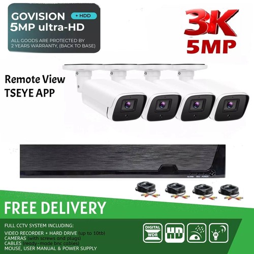 5mp cctv camera system home - camera,
