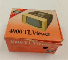 Vintage Boots 4000 TL Viewer for 2x2 Slides with Box and Instructions Untested 