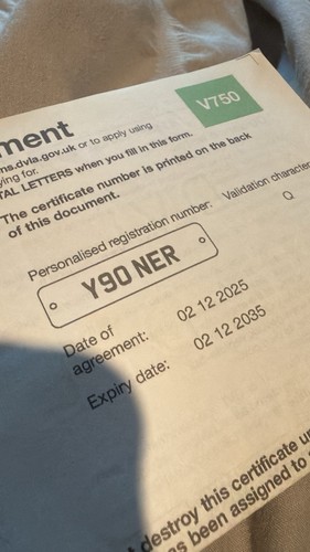 Private registration number - private,