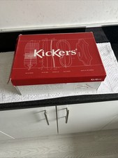 Men’s Brown Size 9 Kickers Boot In Original Box with Tissue Worn Twice