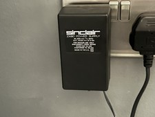 Sinclair ZX80 Original PSU Power Supply 240V Uk Adaptor 9V DC - Tested Working 