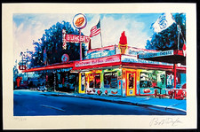 Bob Dylan Lithograph "Route