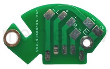 Phono pcb fits - pcb, ground