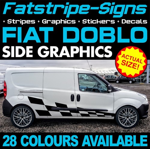 Fits fiat doblo graphics - fiat,