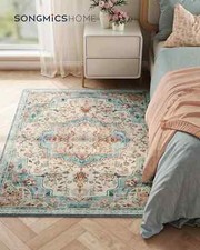 Area Rug, 120 x 170 cm Rug for Bedroom, Non-Slip Carpet, Tradition