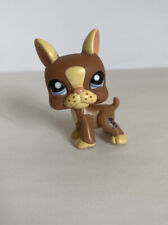 LPS Authentic 2004 Littlest pet shop Brown Boston Terrier Dog