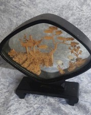 Chinese Cork Carving Diorama
