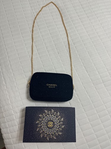 Chanel beaute makeup navy - makeup, blue
