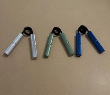 Metal Hand Grippers Set – Silver, Green & Blue Grip Strength Trainers T00028