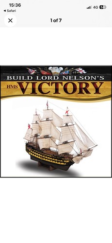 Hms victory complete model set - victory,