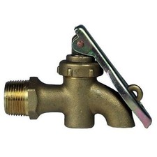 Brass Barrel Tap 3/4" BSP Lockable for Drum Dispensing