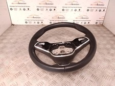 SKODA OCTAVIA 2023 Mk4 (NX) Leather Multifunction Steering Wheel 5E3419093B