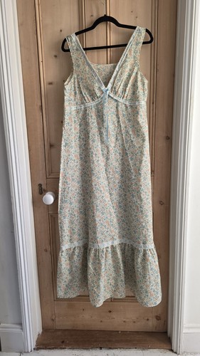 Vintage floral nightdress - vintage, maxi