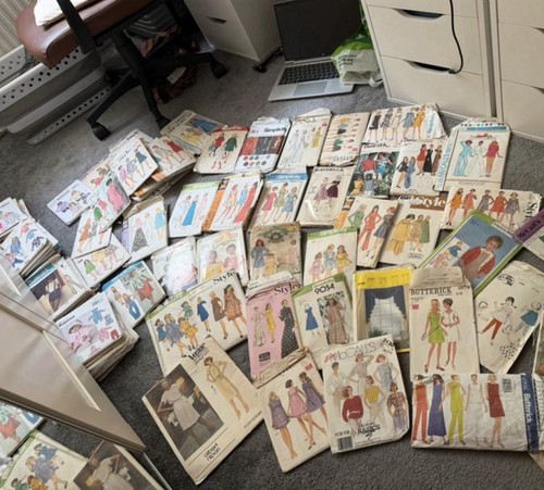 Huge vintage sewing pattern