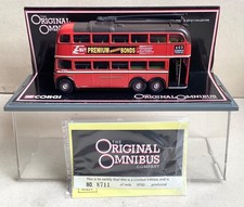 CORGI OOC - 1:76, 43708 - Q1 TROLLEYBUS - LONDON TRANSPORT, Rt.603 - Ltd Ed, MIB