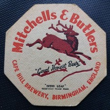 Mitchell And Butlers Beer Mat