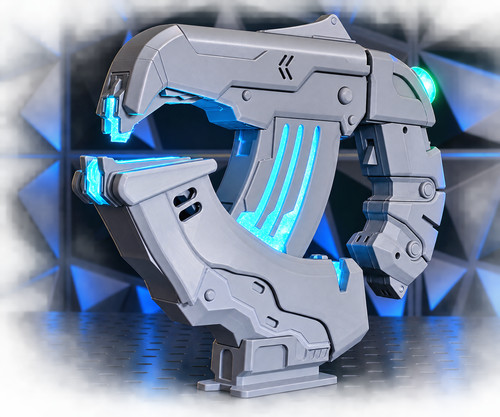 Halo plasma pistol 1 - pistol, scale