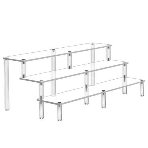 Acrylic riser display shelf - acrylic,