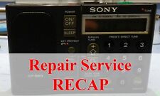 Sony ICF-SW1 Capacitor Replacement - Repair Service Only
