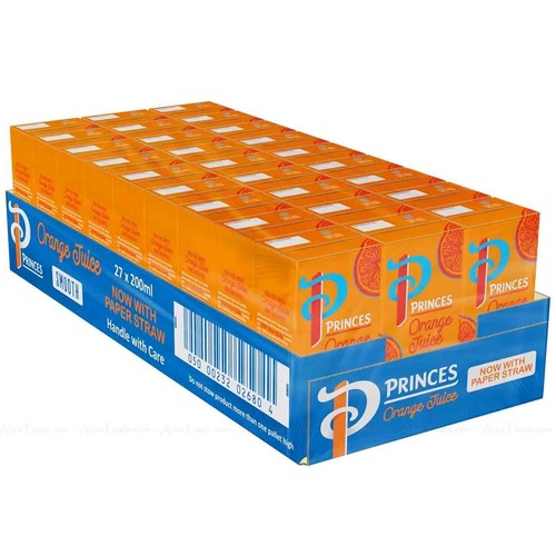 Princes orange juice from - princes,