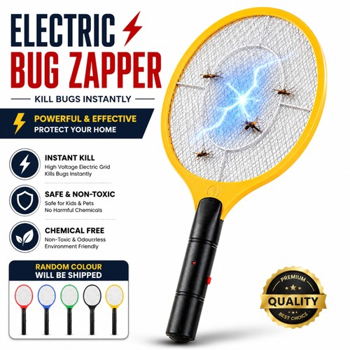 Electric zapper bug bat - bug, fly