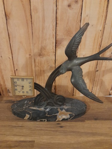 Art deco swiss day alarm - art,