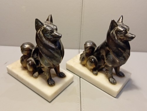 Pair original art - pair, art-deco
