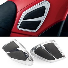 Chrome Tank Trim w/  Knee Pads