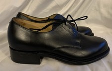 Van Lier black all leather shoes size 4