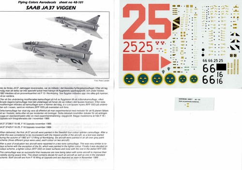 Flying colors aerodecals - colors, 1/48