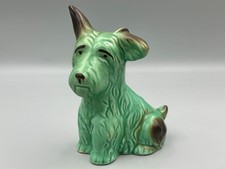 Vintage Sylvac Green Terrier