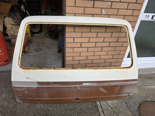 T25 campervan rear - campervan,