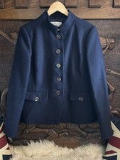 Hobbs Jacket Size 16 Navy Blue