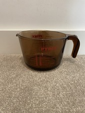 Vintage Glass Brown 1 Litre