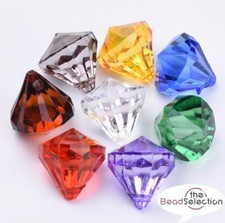 Large Faceted Acrylic Diamond