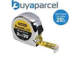 Stanley STA033526 Powerlock 8m